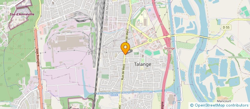 localisation de l'entreprise ENTREPRISE NOUVELLE GENERALE DICANDIA  TALANGE