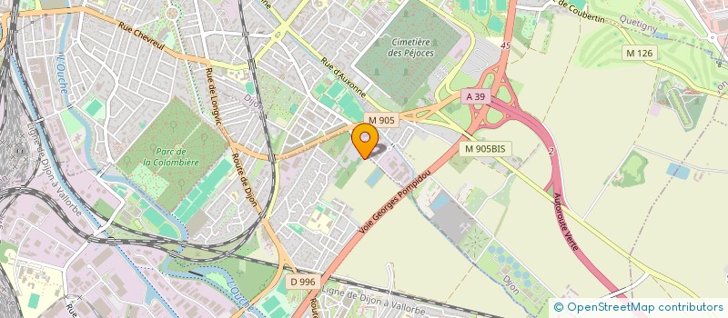 localisation de l'entreprise ENTREPRISE NOVELLI à LONGVIC