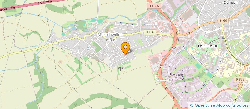 localisation de l'entreprise ENTREPRISE NOVILLO  MORSCHWILLER-LE-BAS