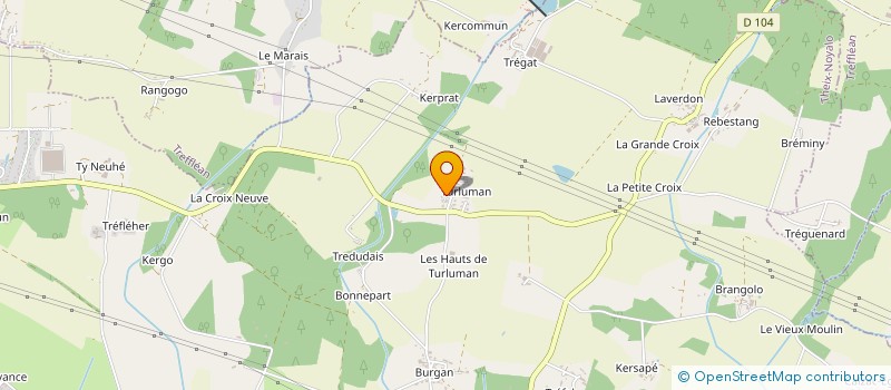 localisation de l'entreprise ENTREPRISE OILLIC à THEIX-NOYALO