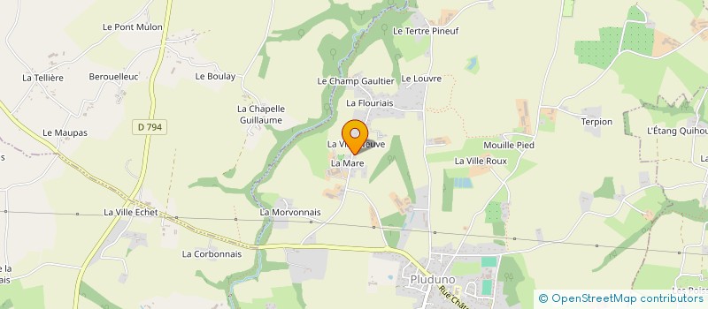 localisation de l'entreprise ENTREPRISE OLERON  PLUDUNO