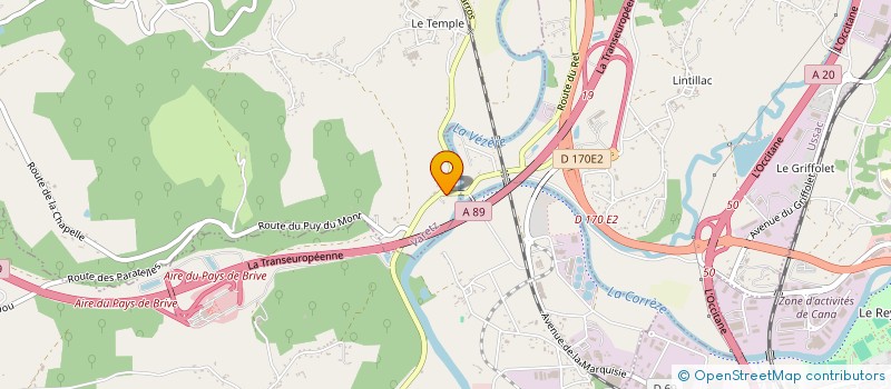 localisation de l'entreprise ENTREPRISE ORUC  VARETZ