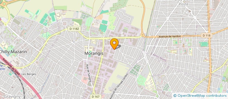 localisation de l'entreprise ENTREPRISE OTREBOWSKI à MORANGIS