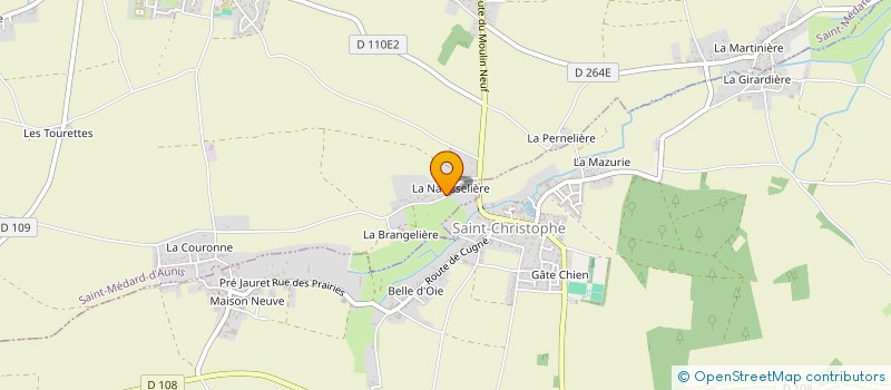 localisation de l'entreprise ENTREPRISE PAILLE à SAINT-MEDARD-D'AUNIS