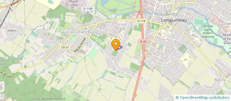 localisation de l'entreprise ENTREPRISE PARISIENNE DE FUMISTERIE ET DE DESINFECTION à SAULX-LES-CHARTREUX