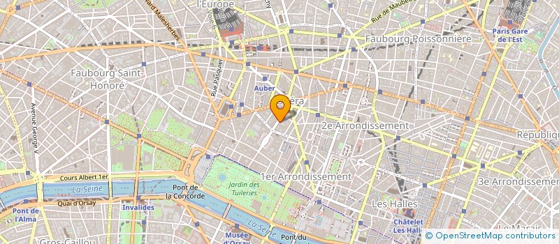 localisation de l'entreprise ENTREPRISE PARISIENNE DE RAMONAGE à PARIS