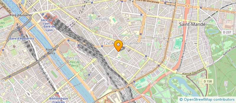 localisation de l'entreprise ENTREPRISE PARISIENNE DU BATIMENT à PARIS