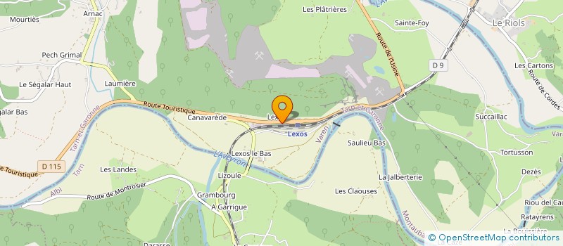 localisation de l'entreprise ENTREPRISE PARRA FILS  VAREN