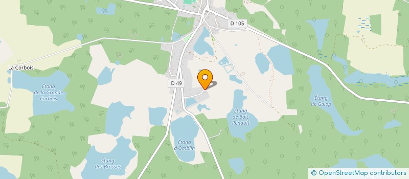 localisation de l'entreprise ENTREPRISE PASQUIER ERIC  SAINT-VIATRE