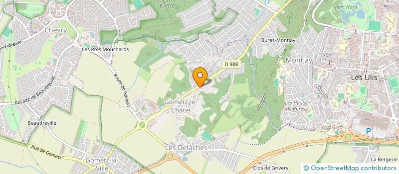 localisation de l'entreprise ENTREPRISE PASTEL RENOVATION à GOMETZ-LE-CHATEL