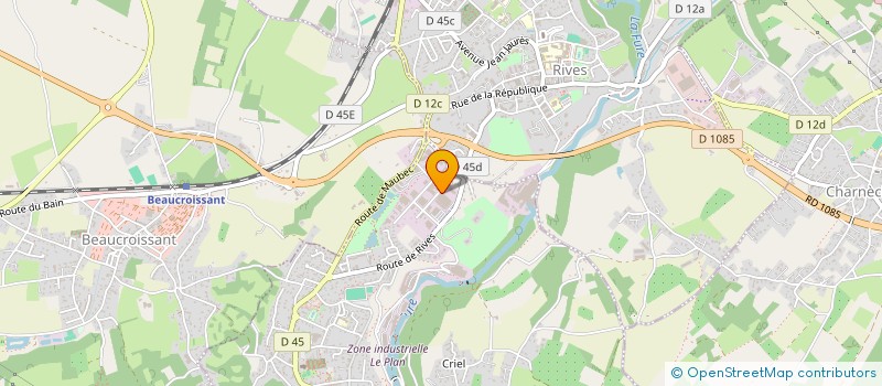 localisation de l'entreprise ENTREPRISE PAULO ET JORGE  RENAGE