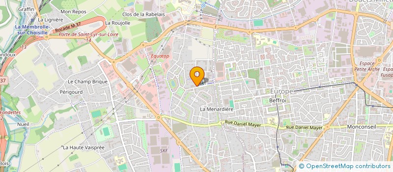 localisation de l'entreprise ENTREPRISE PECHON à SAINT-CYR-SUR-LOIRE