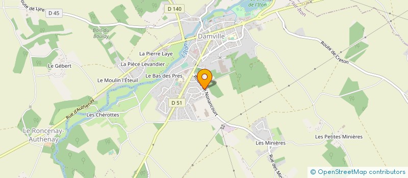 localisation de l'entreprise ENTREPRISE PERCHE à MESNILS-SUR-ITON