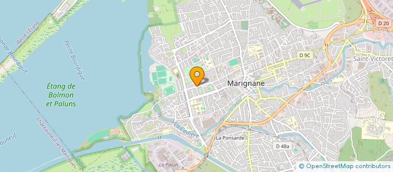 localisation de l'entreprise ENTREPRISE PEREIRA à MARIGNANE