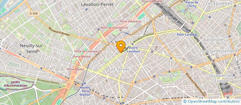 localisation de l'entreprise ENTREPRISE PEREIRE à PARIS