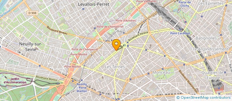 localisation de l'entreprise ENTREPRISE PEREIRE à PARIS