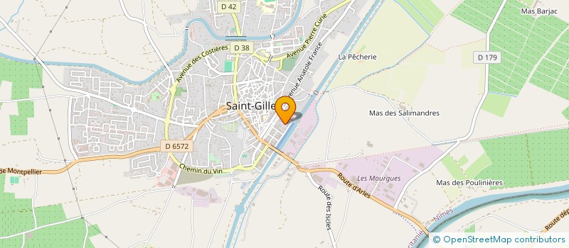 localisation de l'entreprise ENTREPRISE PERRET ET FILS à BELLEGARDE