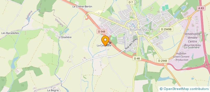 localisation de l'entreprise ENTREPRISE PETE à BOURNEZEAU