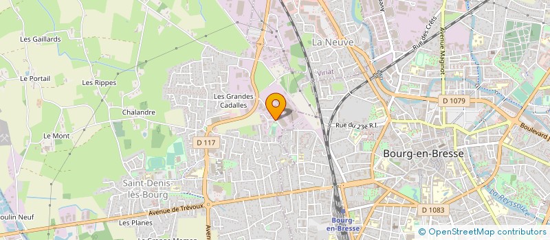 localisation de l'entreprise ENTREPRISE PETETIN à SAINT-DENIS-LES-BOURG