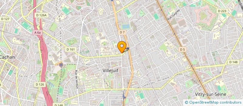 localisation de l'entreprise ENTREPRISE PHOENIX à VILLEJUIF