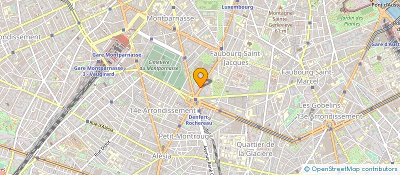 localisation de l'entreprise ENTREPRISE PIERRE LECONTE à PARIS