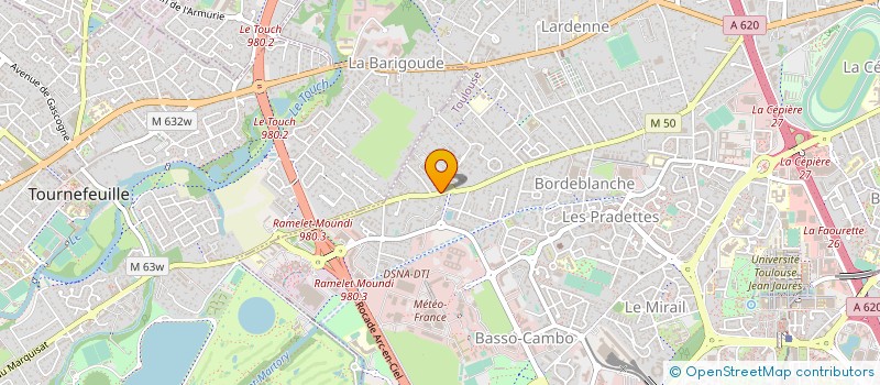 localisation de l'entreprise ENTREPRISE PIOVESAN à TOULOUSE