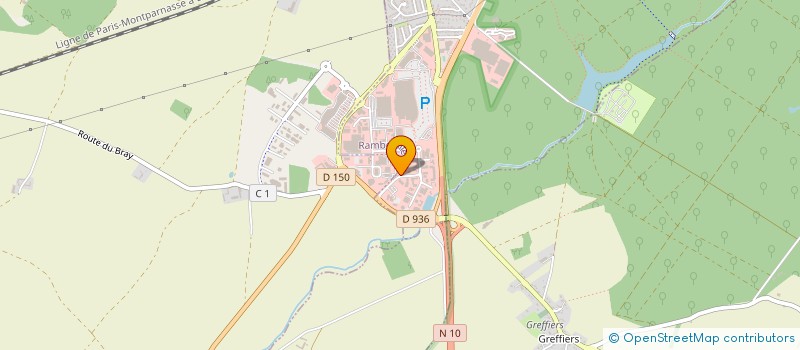 localisation de l'entreprise ENTREPRISE PLESSIS à RAMBOUILLET