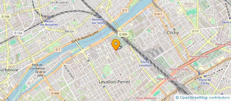 localisation de l'entreprise ENTREPRISE POCOSA PERE ET FILS à LEVALLOIS-PERRET