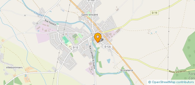 localisation de l'entreprise ENTREPRISE POISSEAU à ETRECHET