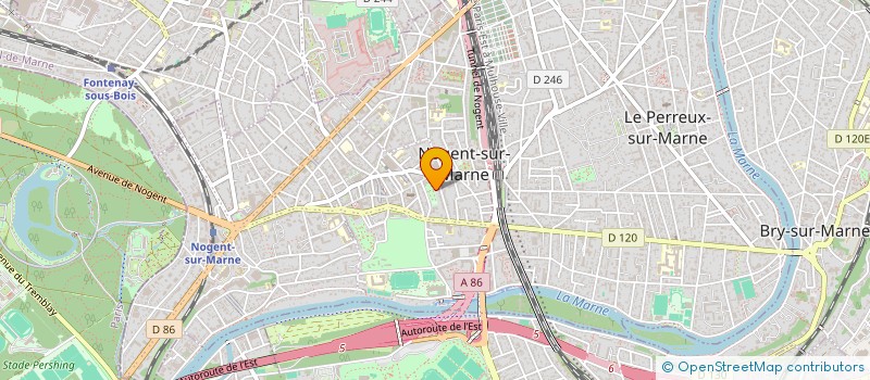 localisation de l'entreprise ENTREPRISE POLI PERE ET FILS à NOGENT-SUR-MARNE