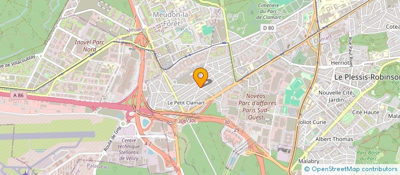 localisation de l'entreprise ENTREPRISE POUR BATIMENT TANGI à CLAMART