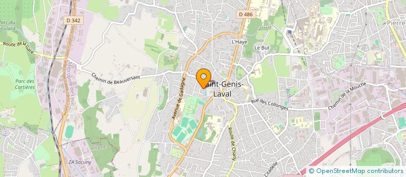 localisation de l'entreprise ENTREPRISE PREDARI  LYON