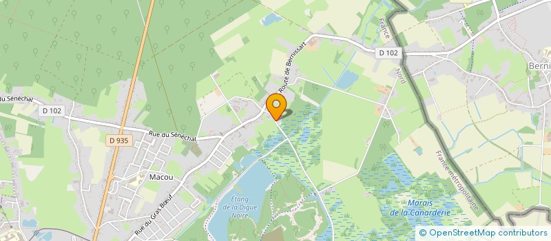 localisation de l'entreprise ENTREPRISE PREMET  CONDE-SUR-L'ESCAUT