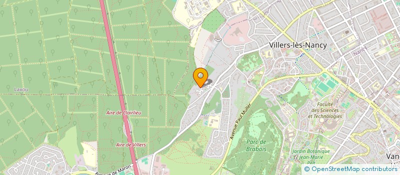 localisation de l'entreprise ENTREPRISE PRH  VILLERS-LES-NANCY