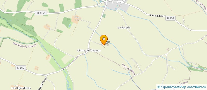 localisation de l'entreprise ENTREPRISE PRIOLET ET FILS à HAPPONVILLIERS
