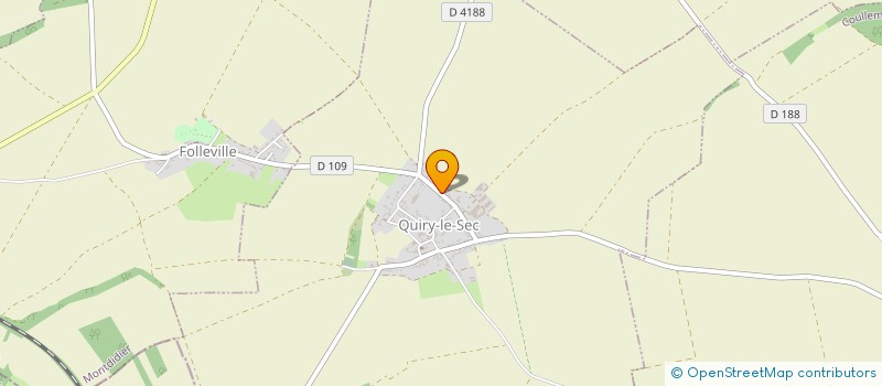 localisation de l'entreprise ENTREPRISE QUIRYSIENNE LEOPOLD RADMANN  QUIRY-LE-SEC