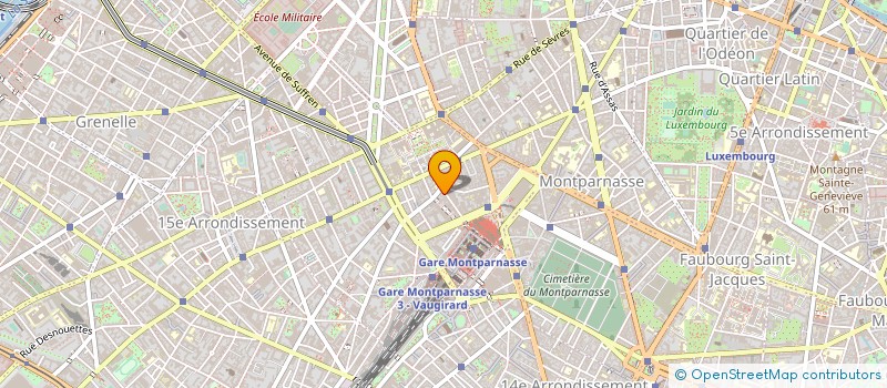 localisation de l'entreprise ENTREPRISE R DUFOUR ET FILS à PARIS