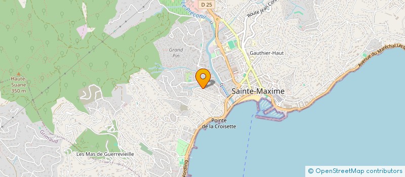 localisation de l'entreprise ENTREPRISE RABBIA à SAINTE-MAXIME