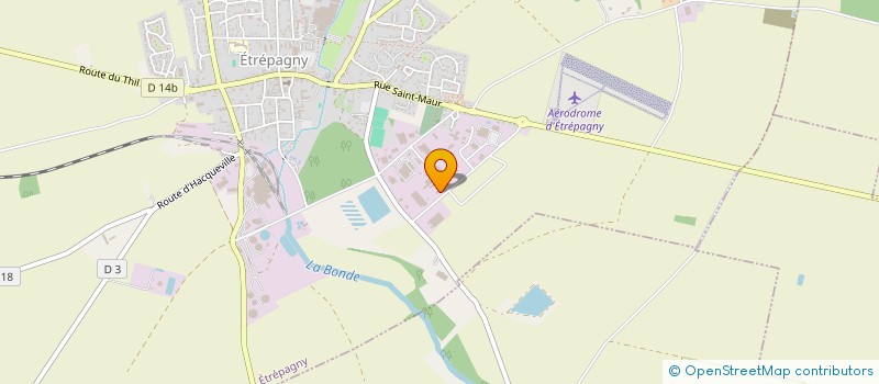 localisation de l'entreprise ENTREPRISE RASSAERT à ETREPAGNY