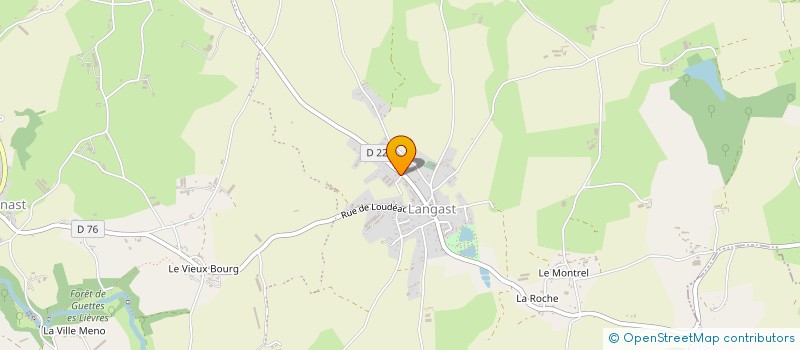 localisation de l'entreprise ENTREPRISE RAULET BOULAIRE à PLOUGUENAST-LANGAST