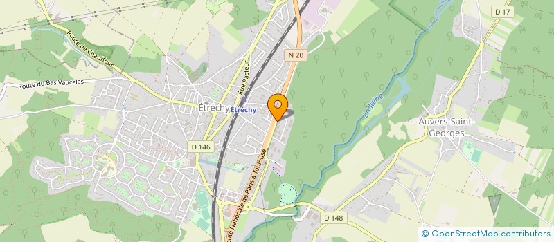 localisation de l'entreprise ENTREPRISE REGIONALE DE MACONNERIE ILE DE FRANCE à ETRECHY