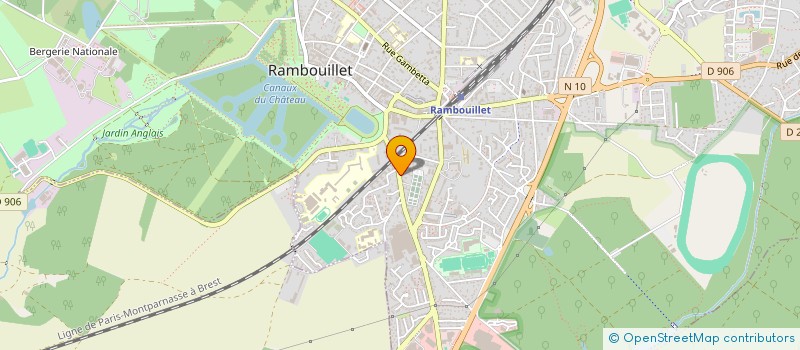localisation de l'entreprise ENTREPRISE REINAGEL à RAMBOUILLET