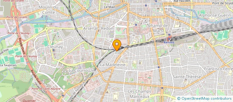 localisation de l'entreprise ENTREPRISE REN ELEC  RENNES