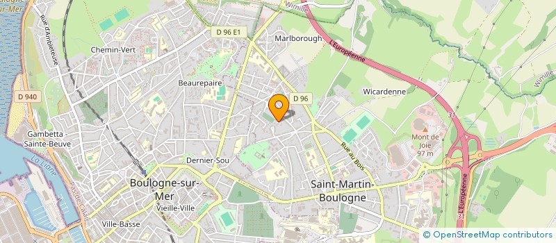 localisation de l'entreprise ENTREPRISE RENOV  SAINT-MARTIN-BOULOGNE