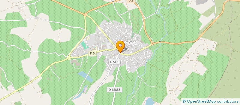 localisation de l'entreprise ENTREPRISE RENOV TOUT  VILLEVEYRAC