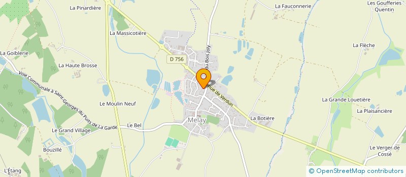 localisation de l'entreprise ENTREPRISE REVEILLERE EMMANUEL à CHEMILLE-EN-ANJOU