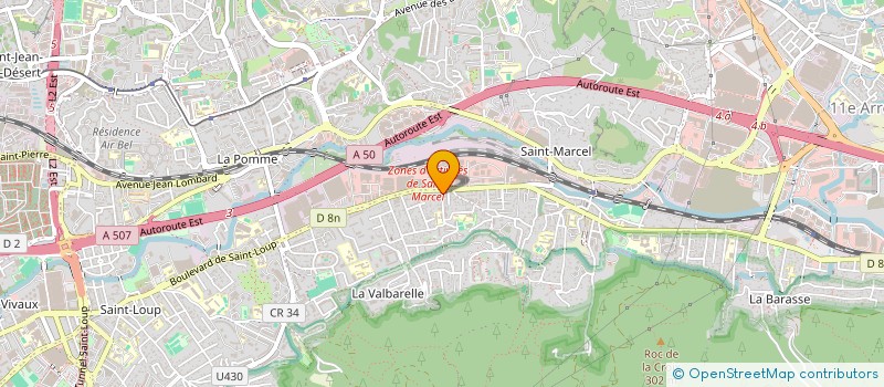 localisation de l'entreprise ENTREPRISE RIPOLL PERE ET FILS à MARSEILLE