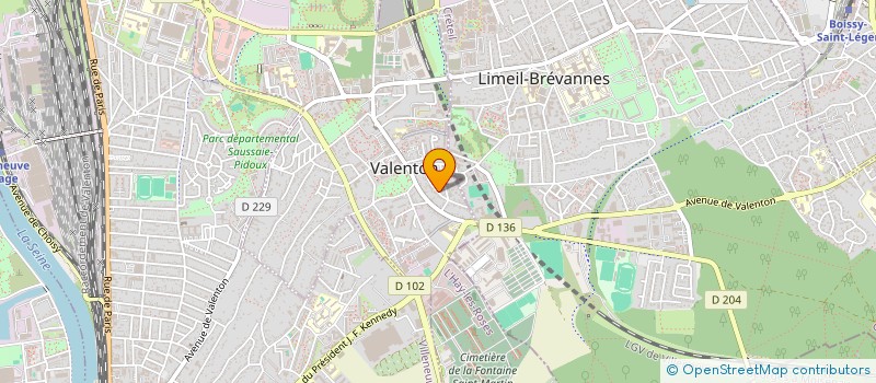 localisation de l'entreprise ENTREPRISE RONZAT à VALENTON