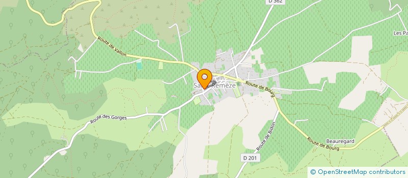 localisation de l'entreprise ENTREPRISE ROSATI ET COMPAGNIE à BOURG-SAINT-ANDEOL