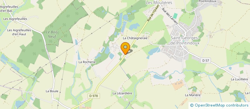 localisation de l'entreprise ENTREPRISE ROUSSEAU  VAIRE
